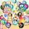 150 Pcs Happy Birthday Mylar Balloons, 18" Birthday Foil Helium Balloons Bulk for Party Decorations